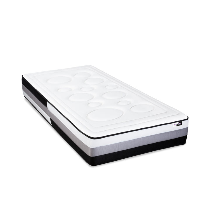 Matelas à ressorts ensachés et mémoire de forme ZENITH